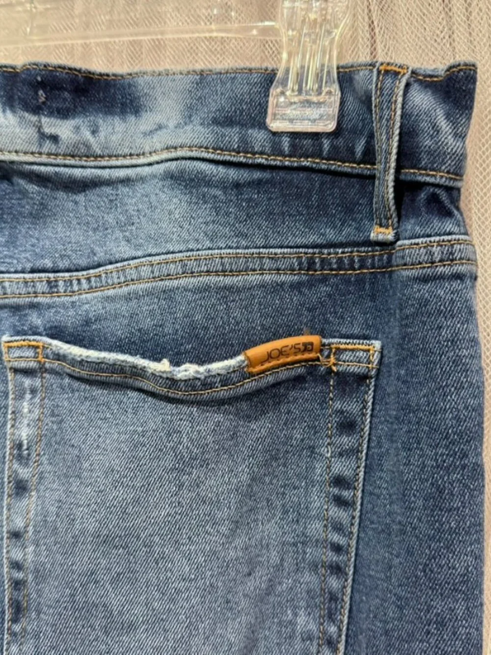 Joe’s Jeans Owen Slim Fit Distressed Men’s Blue Denim Jeans Size 33